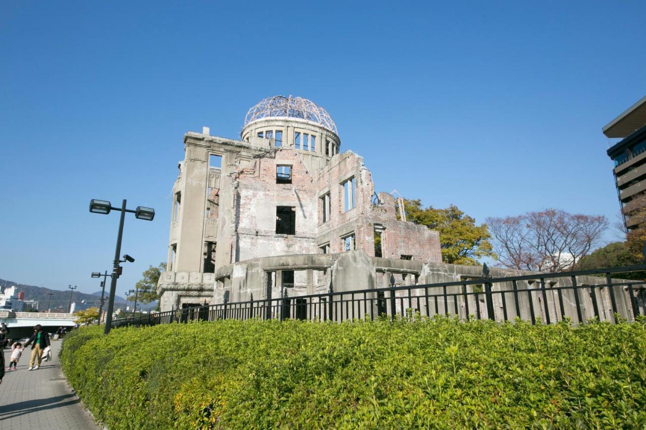 Hotel S-Plus Hiroshima Peace Park Exterior foto
