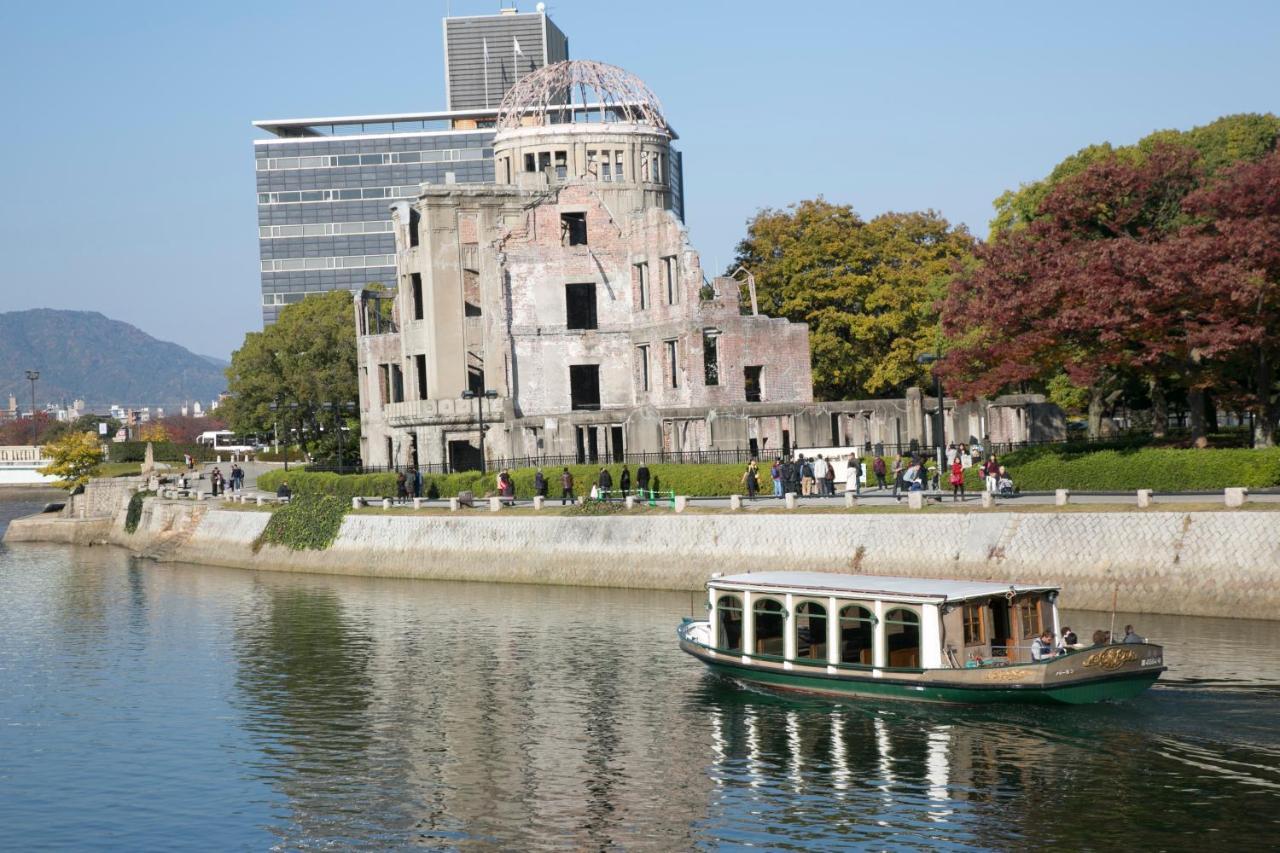 Hotel S-Plus Hiroshima Peace Park Exterior foto
